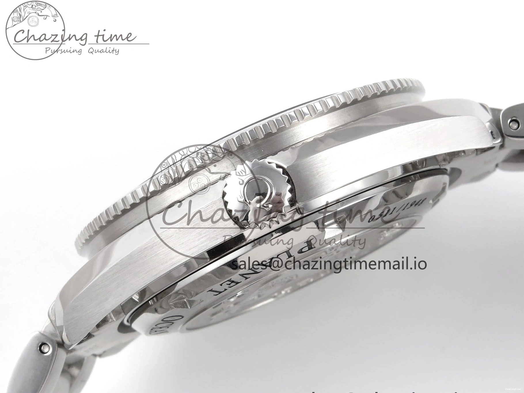 0405 Seamaster “LMPO” OMF 1:1 Best Edition Black Dial on SS Bracelet A Tailored 7703